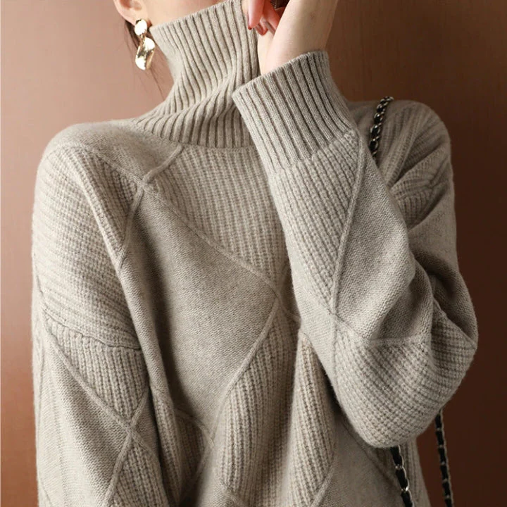 Cozy Elegance Wool Sweater for Women