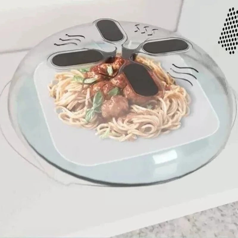 Microwave Splash Guard with Magnetic Grip