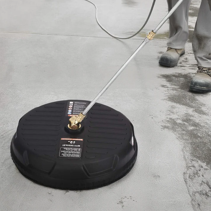 Effortless 15-Inch Surface Cleaner for Pressure Washers
