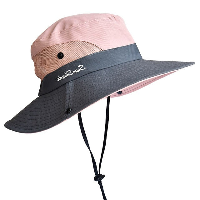 Chic UV-Guard Folding Sun Hat - Your Stylish Shield Against the Sun!