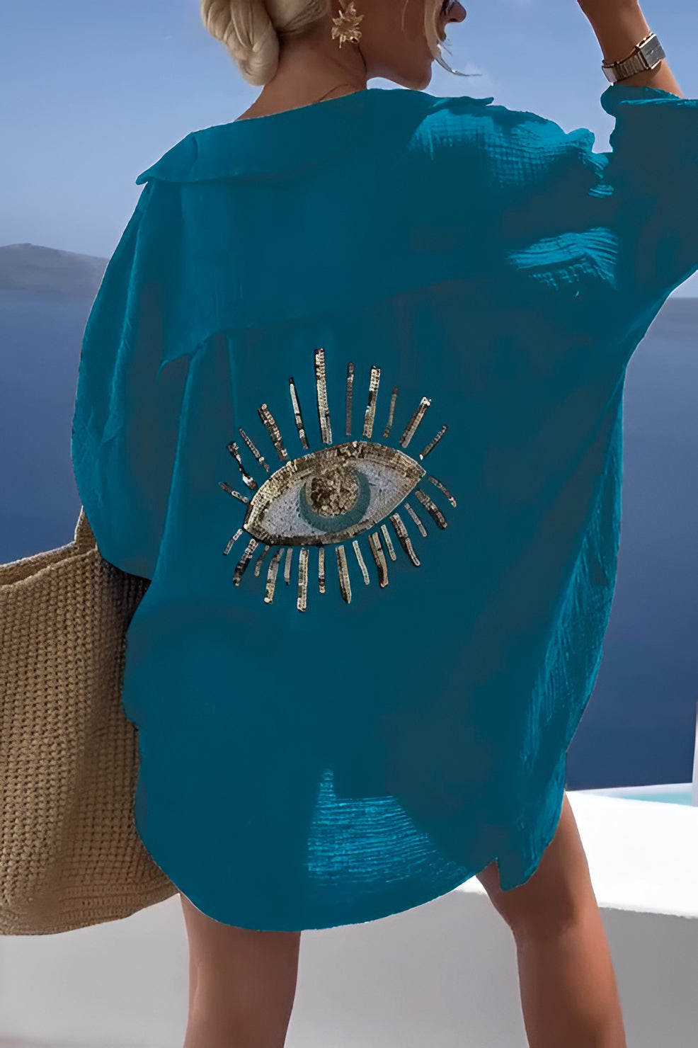 Glamour Vibe Top with Sparkling Beads