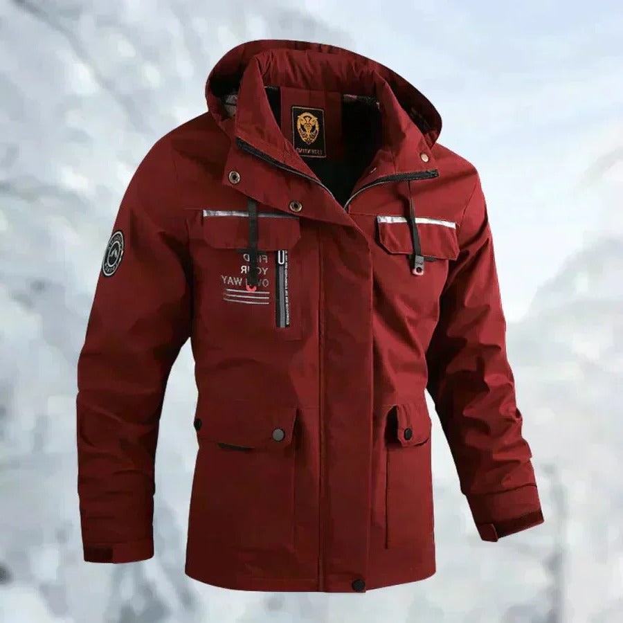 Men's Versatile Outdoor Jacket: Windproof & Waterproof