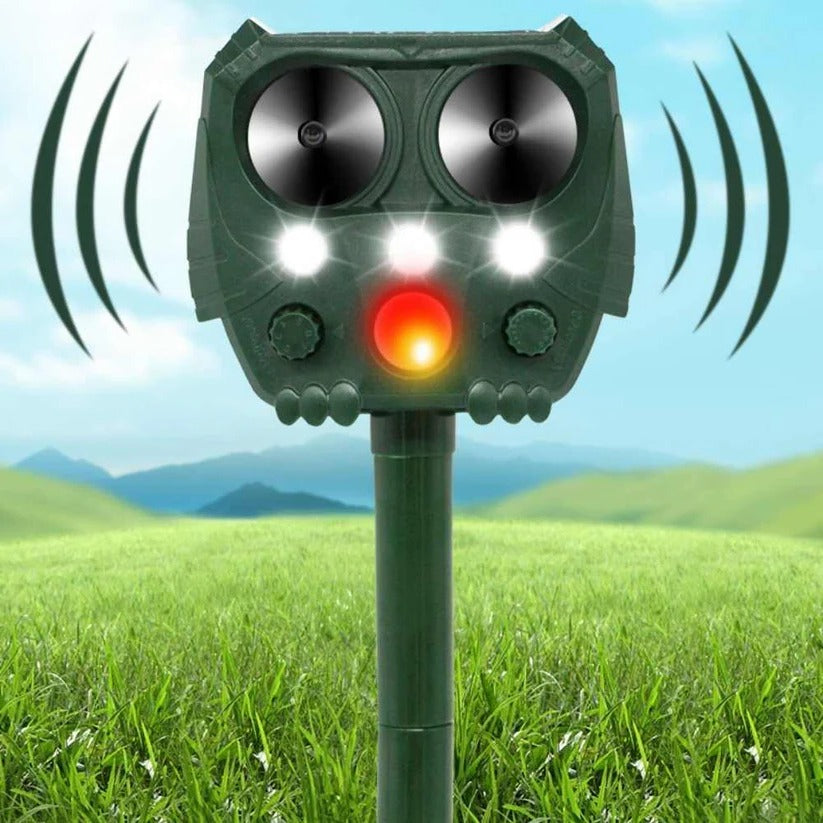 Eco-Friendly Motion-Activated Animal Deterrent Device