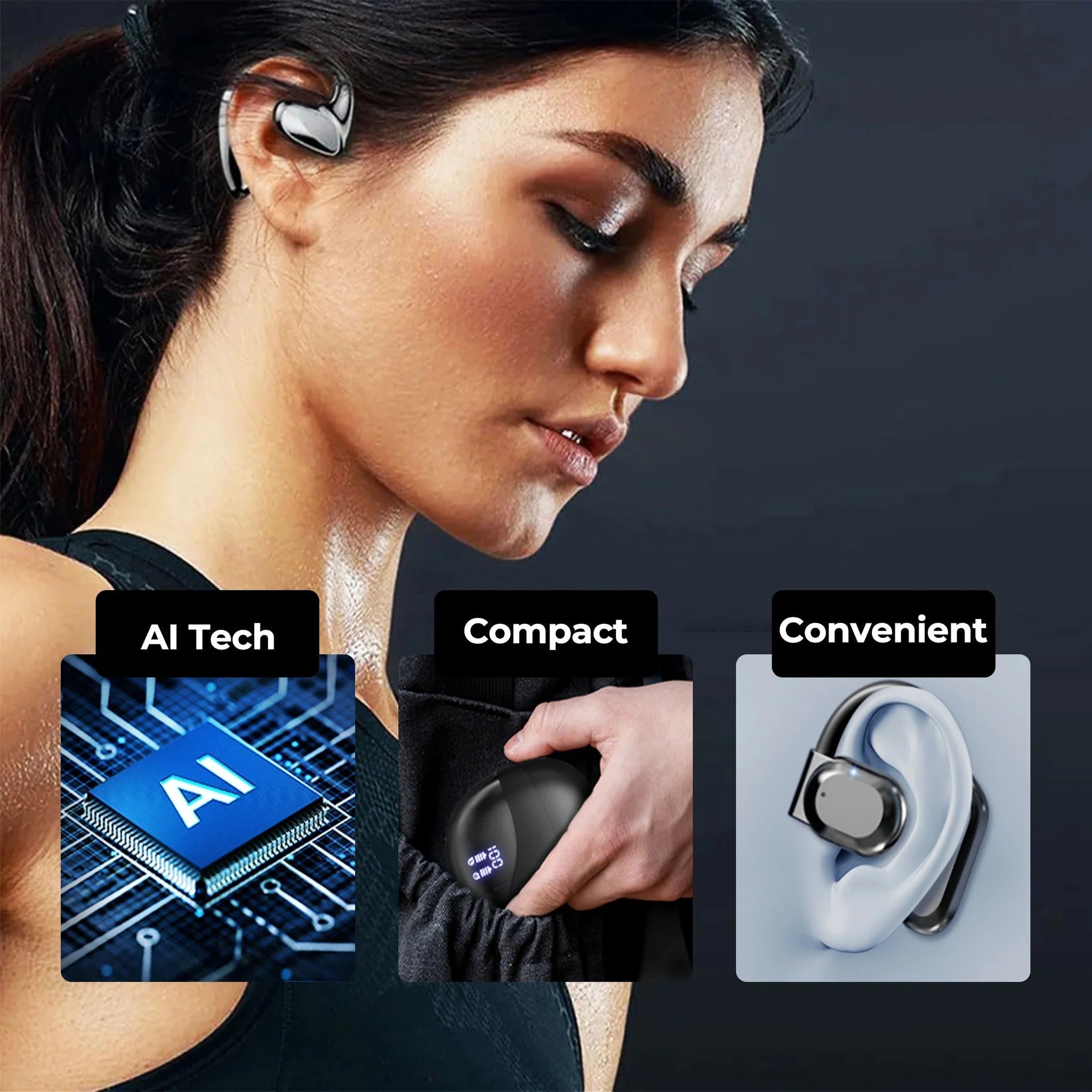 Instant Language Translation Earbuds with Bluetooth
