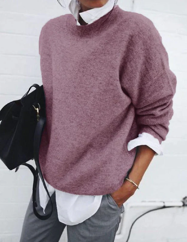 Luxurious Cashmere Pullover for Effortless Style
