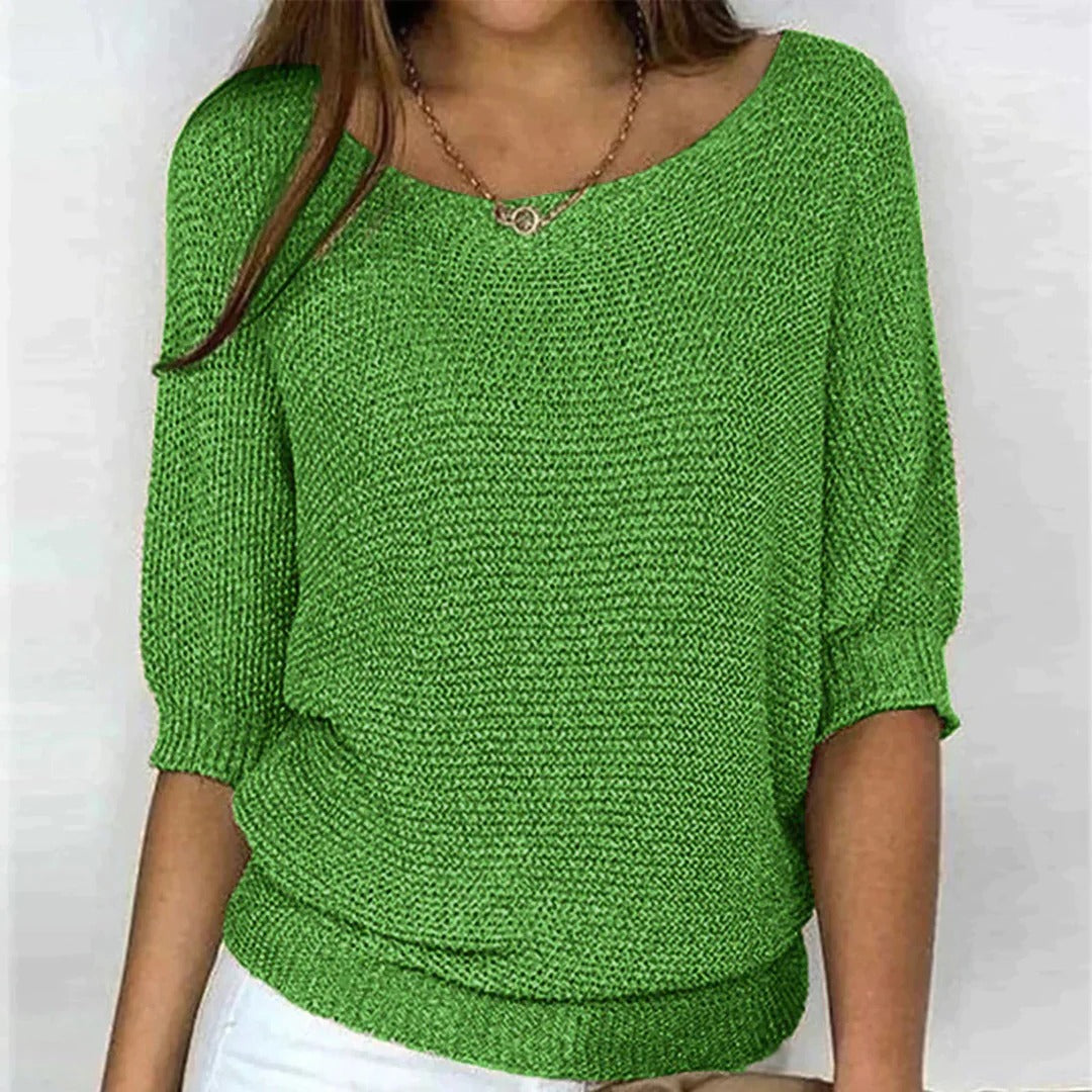 Chic and Cozy Knitwear Top