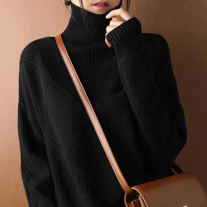 Cozy Elegance Wool Sweater for Women
