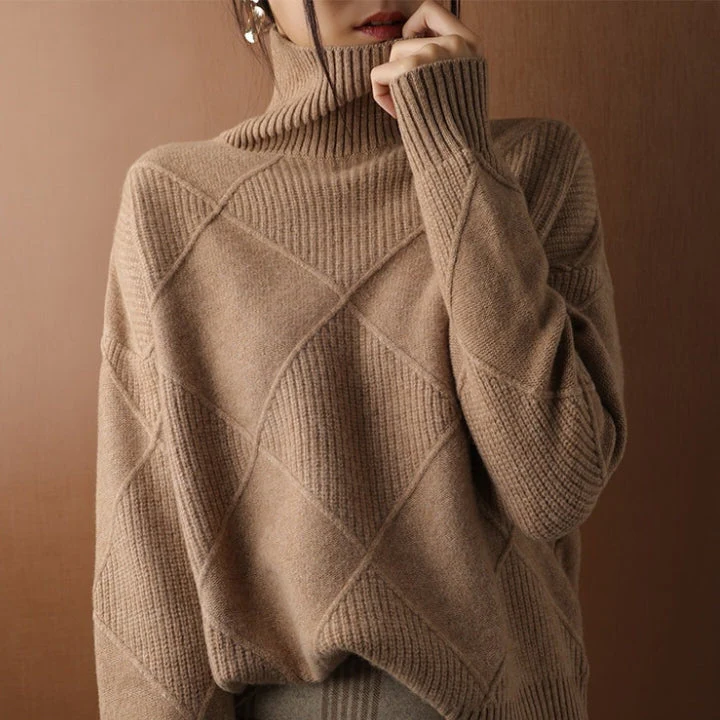 Cozy Elegance Wool Sweater for Women