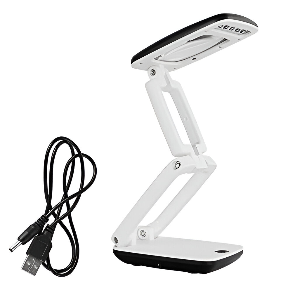 Versatile Floor Magnifier with Adjustable Lighting