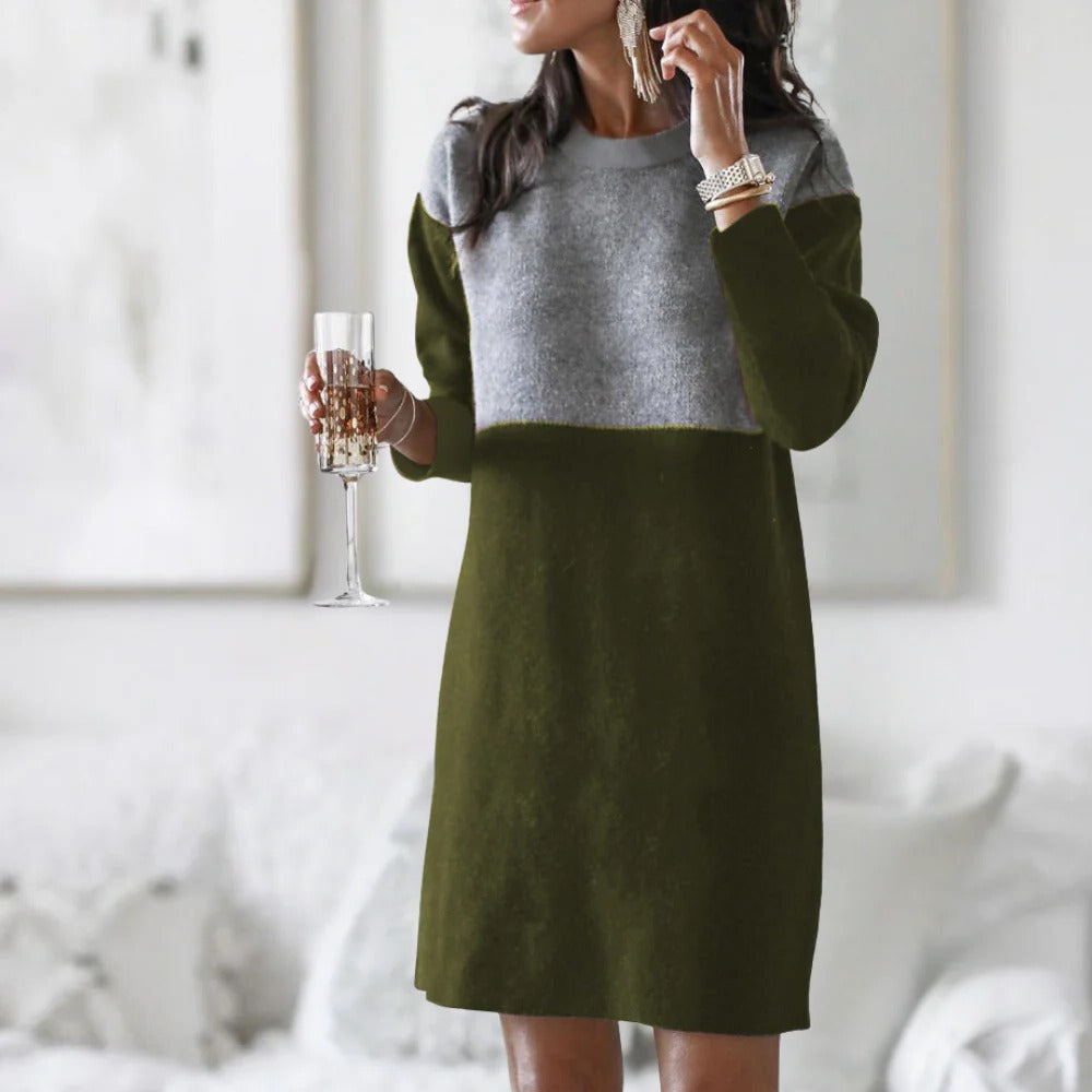 Chic Winter Dress for Women - Stay Warm in Style