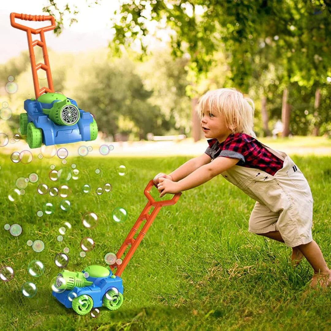 Whimsical Bubble Blower Lawn Toy for Active Kids