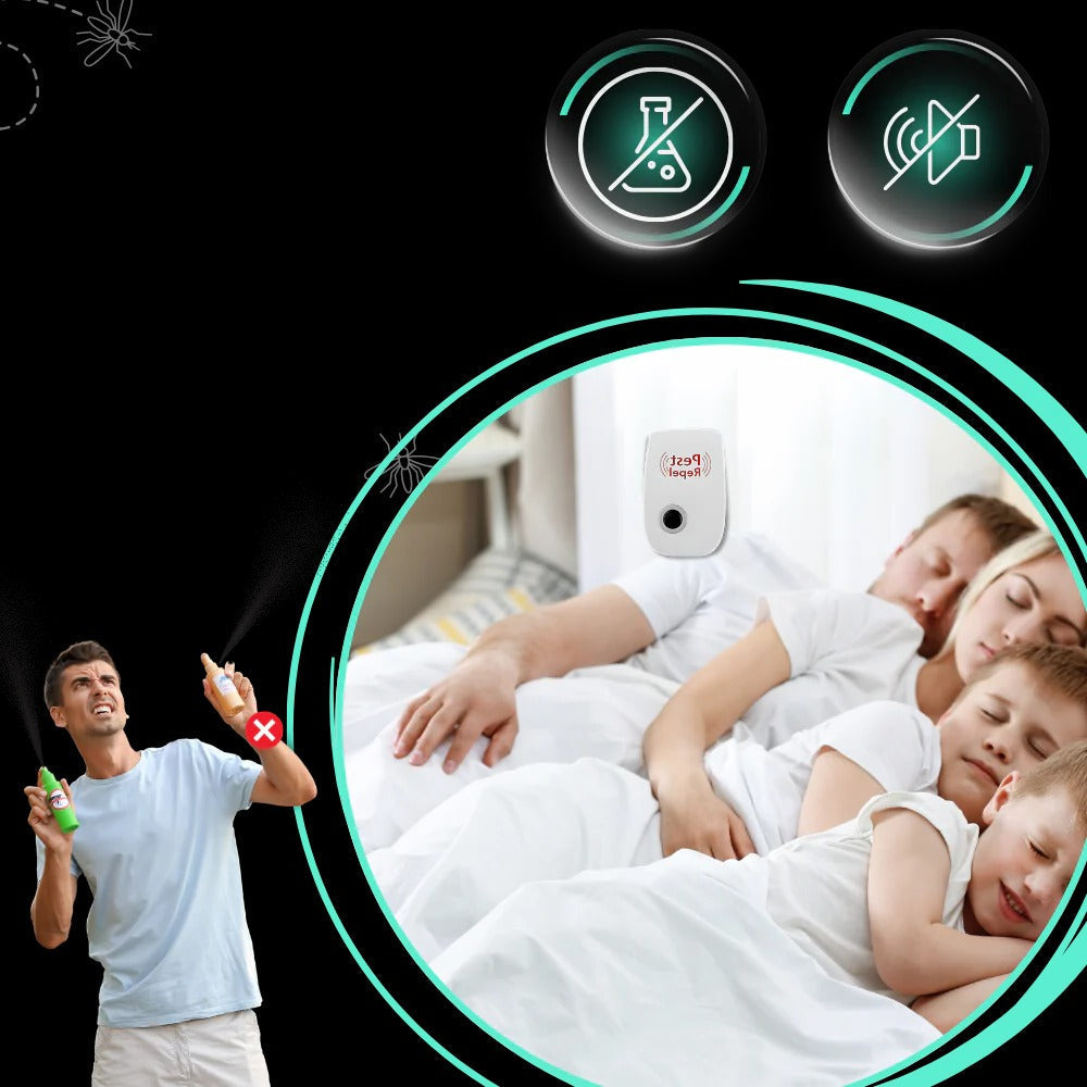 Eco-Friendly Ultrasonic Pest Defense System