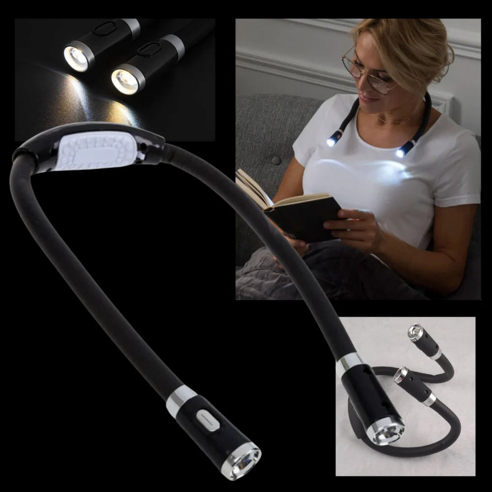 Flexible LED Neck Light for Reading and Work