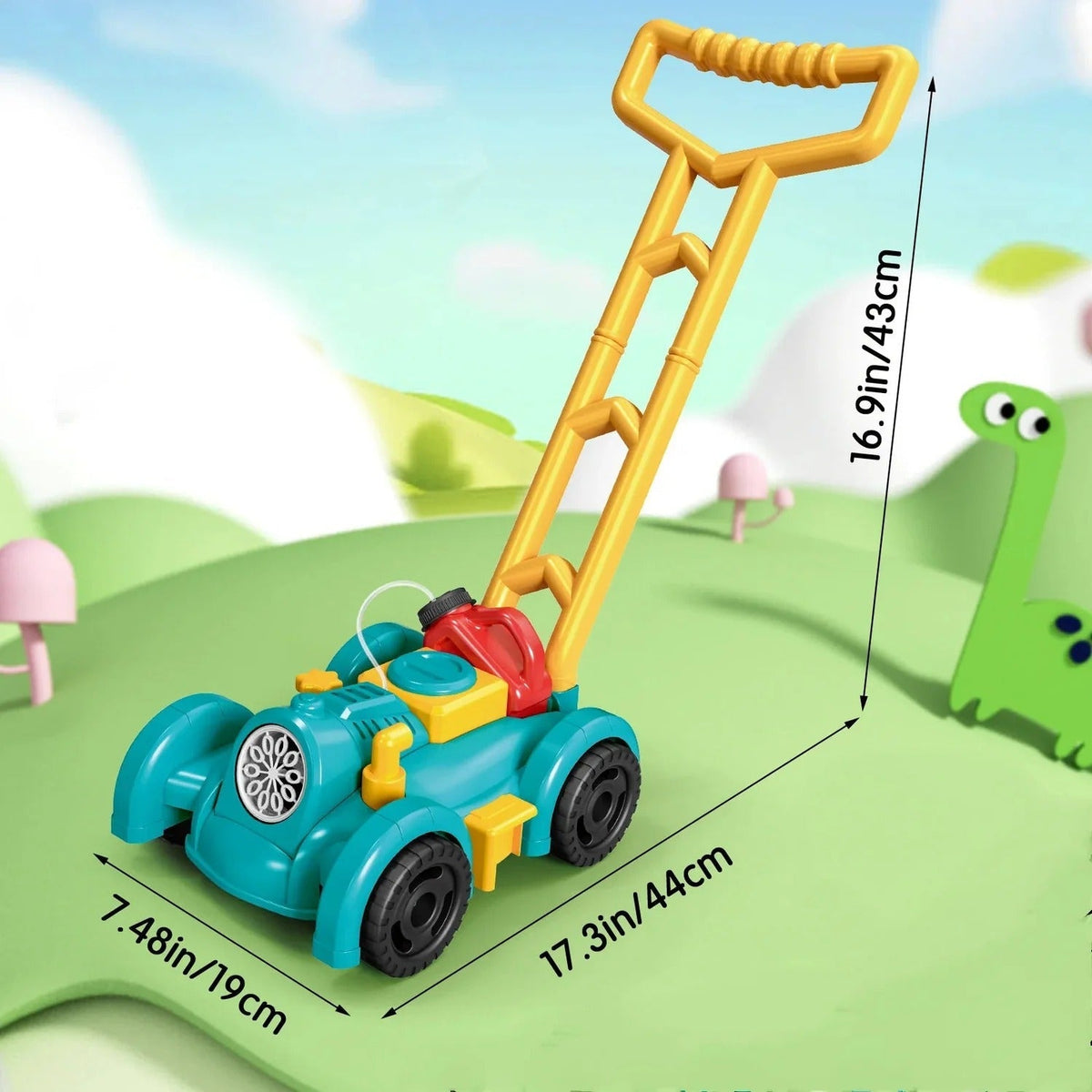 Whimsical Bubble Blower Lawn Toy for Active Kids