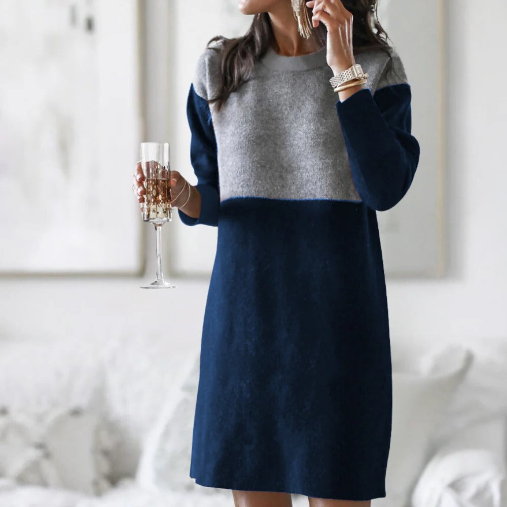 Chic Winter Dress for Women - Stay Warm in Style