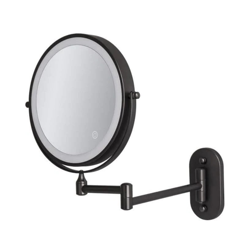 IllumiBeauty 8-Inch Wall-Mounted LED Magnifying Mirror