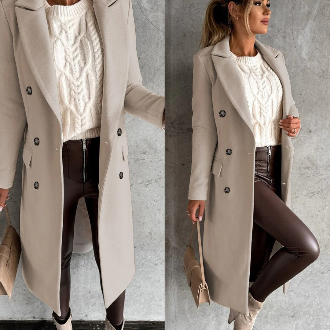 Chic Women's Winter Overcoat for Ultimate Warmth