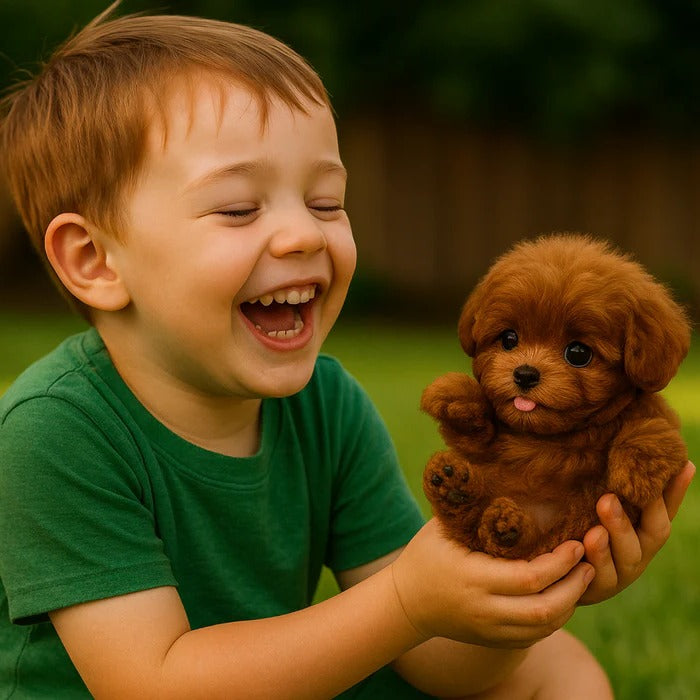Lifelike Robotic Puppy Companion for Engaging Play