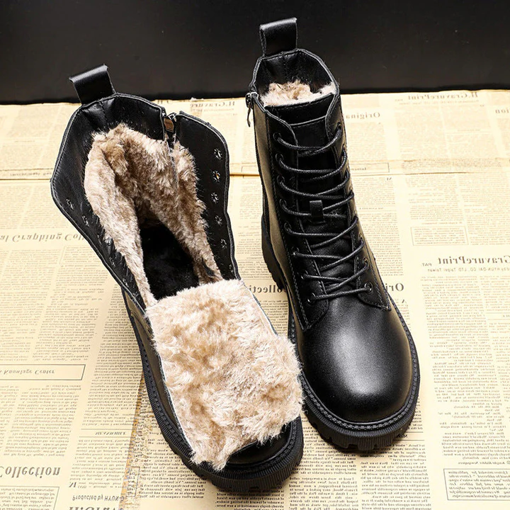 Classic Leather Boots for Winter Adventures