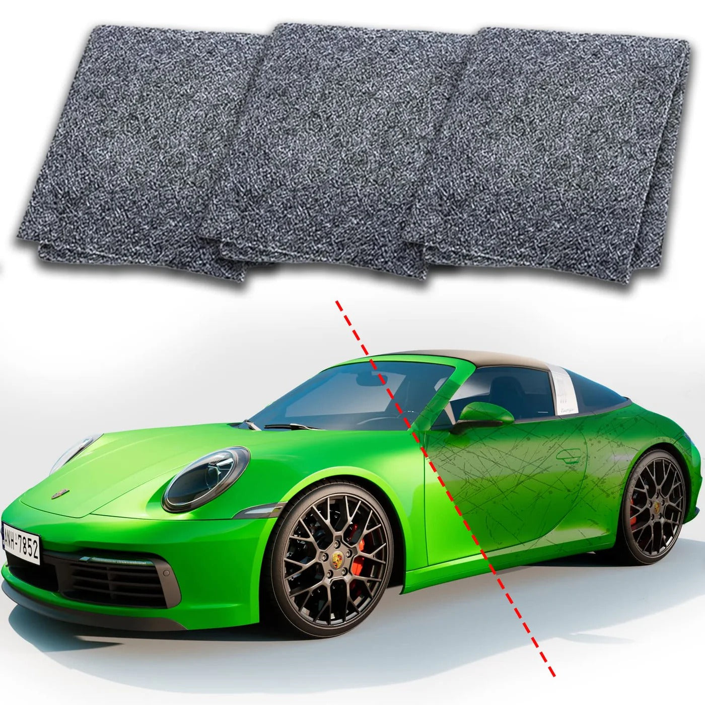 Surface Mark Repair Cloth for Vehicles