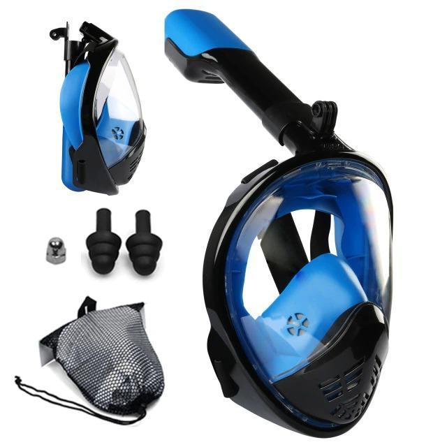 Panoramic Full Face Snorkel Mask for Ultimate Underwater Adventure