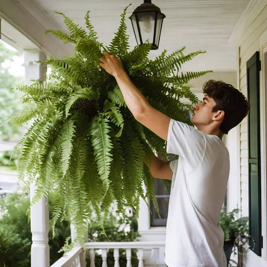 Lifelike Outdoor Fern – UV Resistant and Maintenance-Free