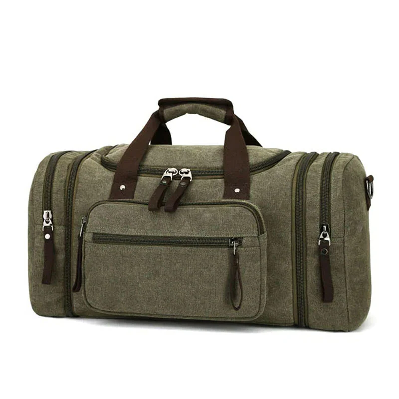 Spacious Canvas Adventure Duffel Bag