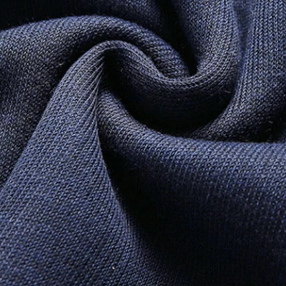 Elegant Men's Sweater with Collared Neckline