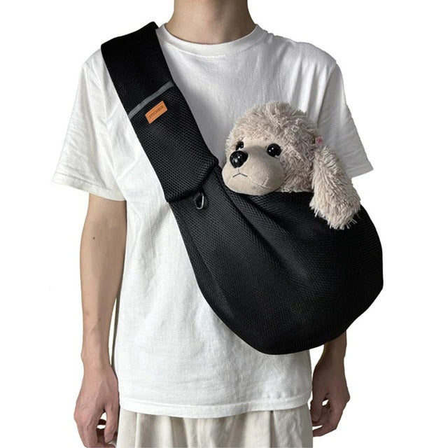 Comfortable Hands-Free Sling Bag for Small Dogs