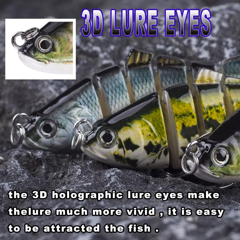Lifelike Multi-Jointed Fishing Swimbait