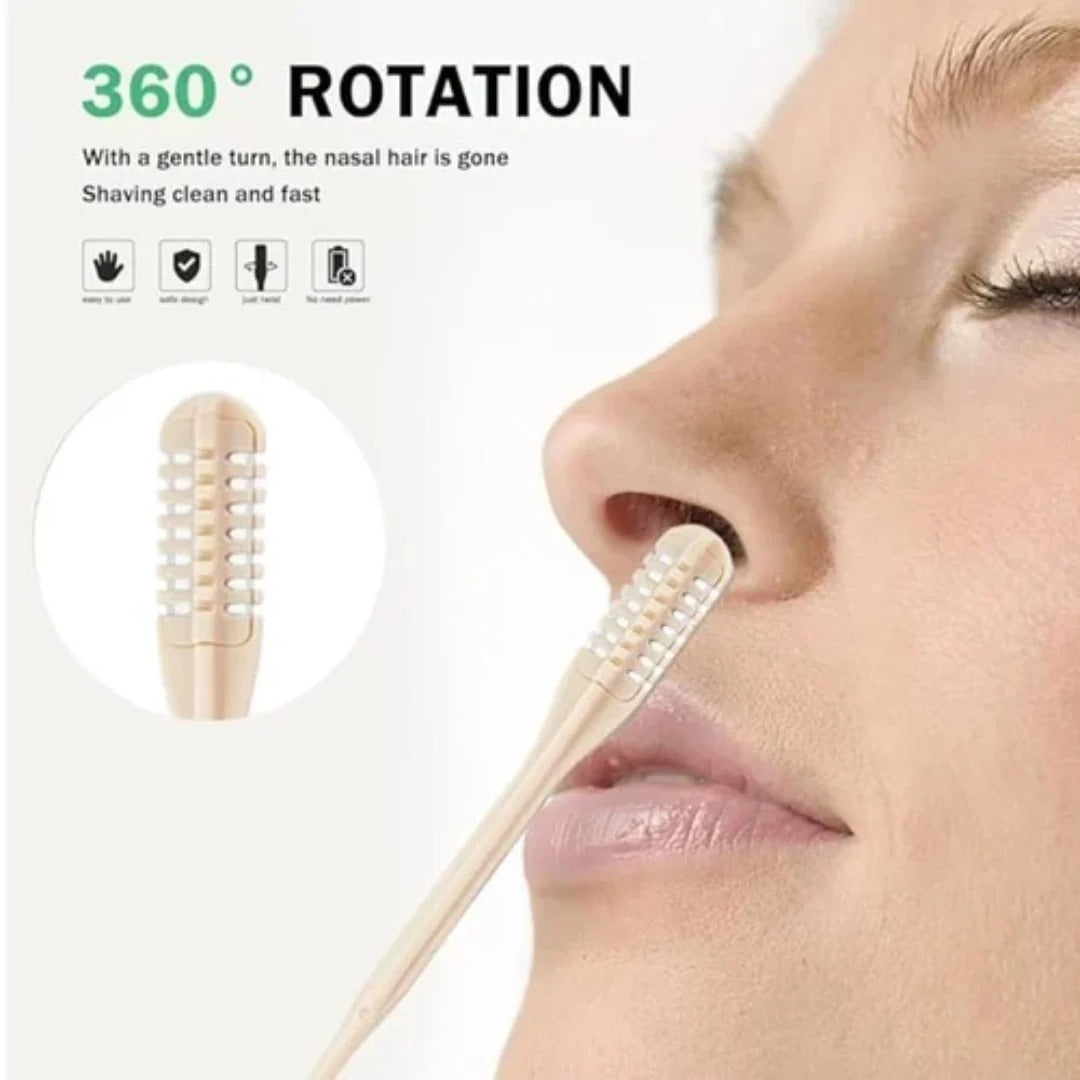 Precision Nose Hair Groomer with Swivel Head