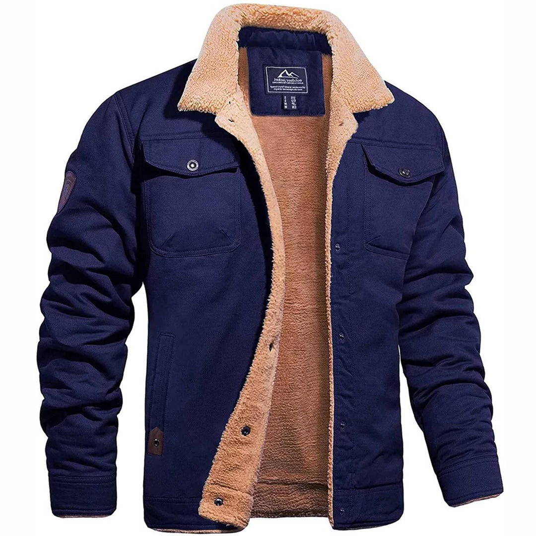 Classic Aviator Jacket for Men – Stylish Warmth This Winter