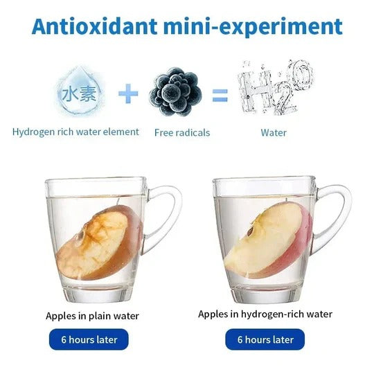 HydraGen Portable Hydrogen Water Maker – 10.1 oz USB Rechargeable