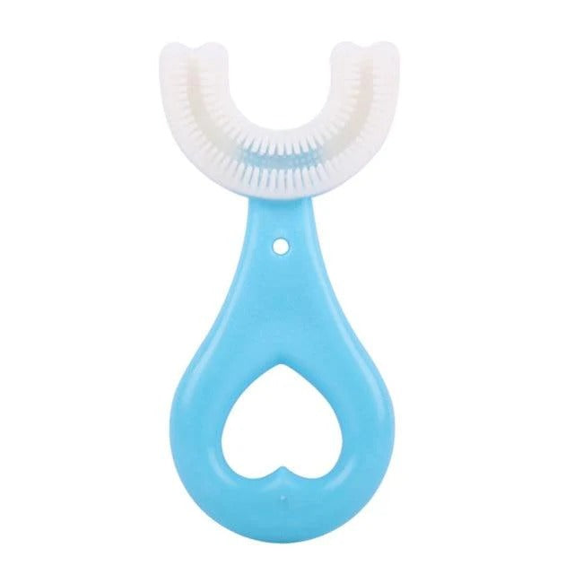 Child-Friendly 360-Degree Toothbrush for Easy Cleaning