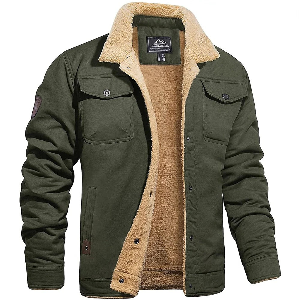 Classic Aviator Jacket for Men – Stylish Warmth This Winter