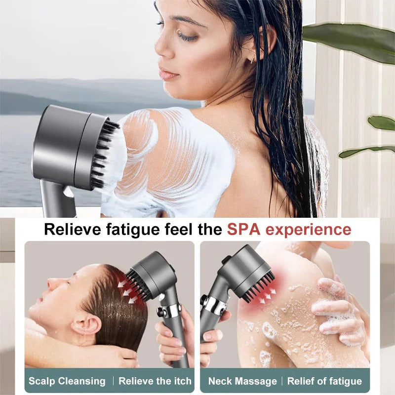PureFlow Shower Head – 9-Stage Filtration with Precision Spray & Pause Feature