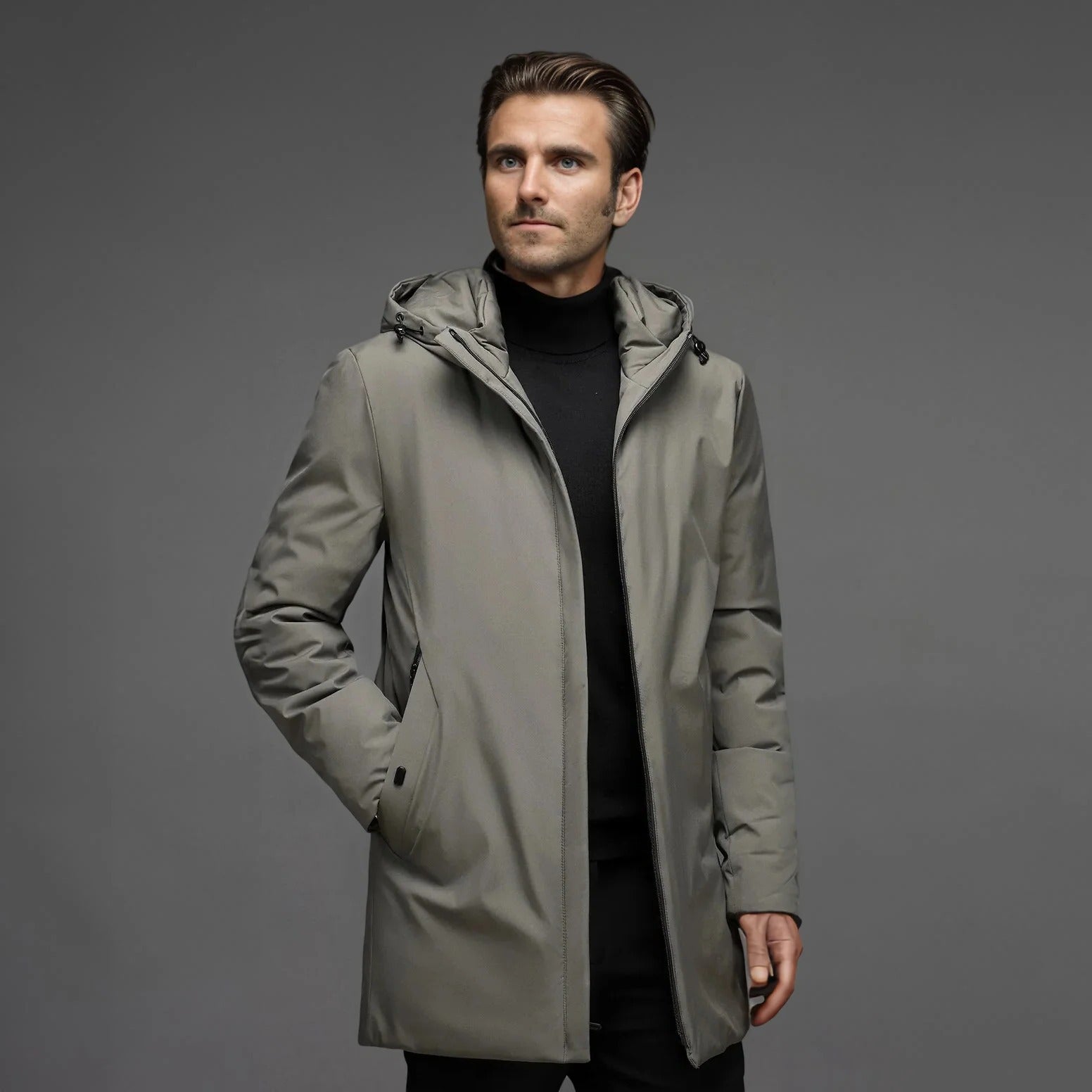 Men's Waterproof Insulated Winter Jacket