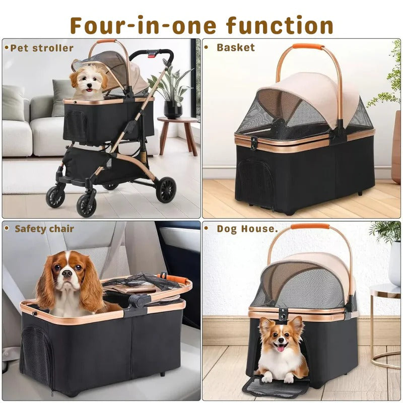 Versatile Pet Stroller & Transport Carrier