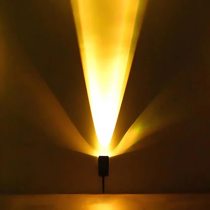Eco-Friendly Solar-Powered Adjustable Spotlight