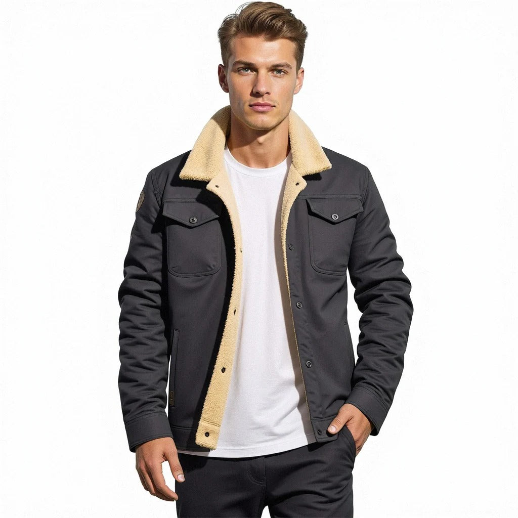 Classic Aviator Jacket for Men – Stylish Warmth This Winter