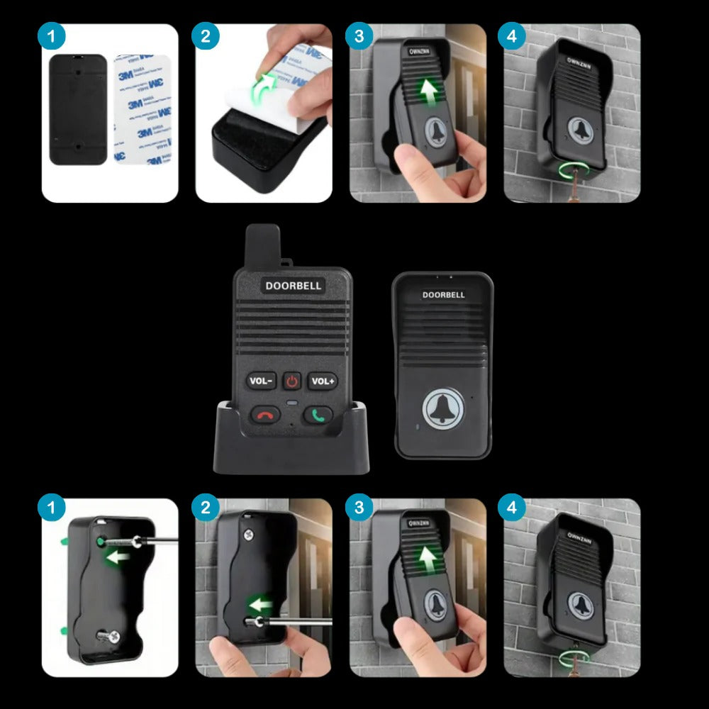 Smart Connect Wireless Door Intercom System
