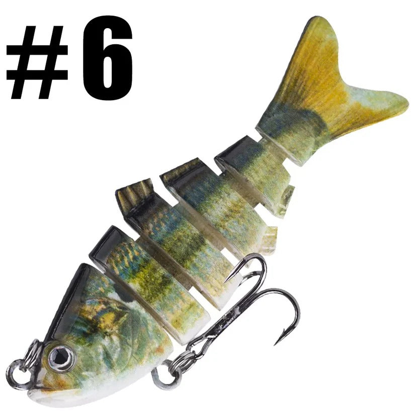 Lifelike Multi-Jointed Fishing Swimbait