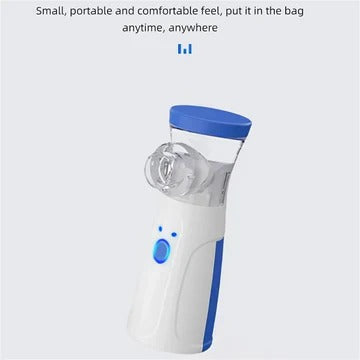 BreatheEasy Portable Mesh Inhaler – Rechargeable Device for All Ages