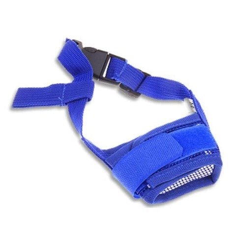 Comfort-Fit Adjustable Canine Muzzle for Safe Walks