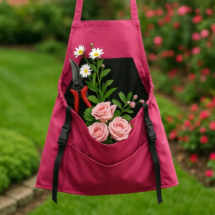 Multi-Functional Outdoor Apron with Quick-Release Pouch