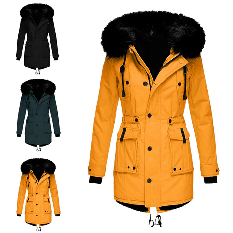 Chic Insulated Parka for Winter Weather