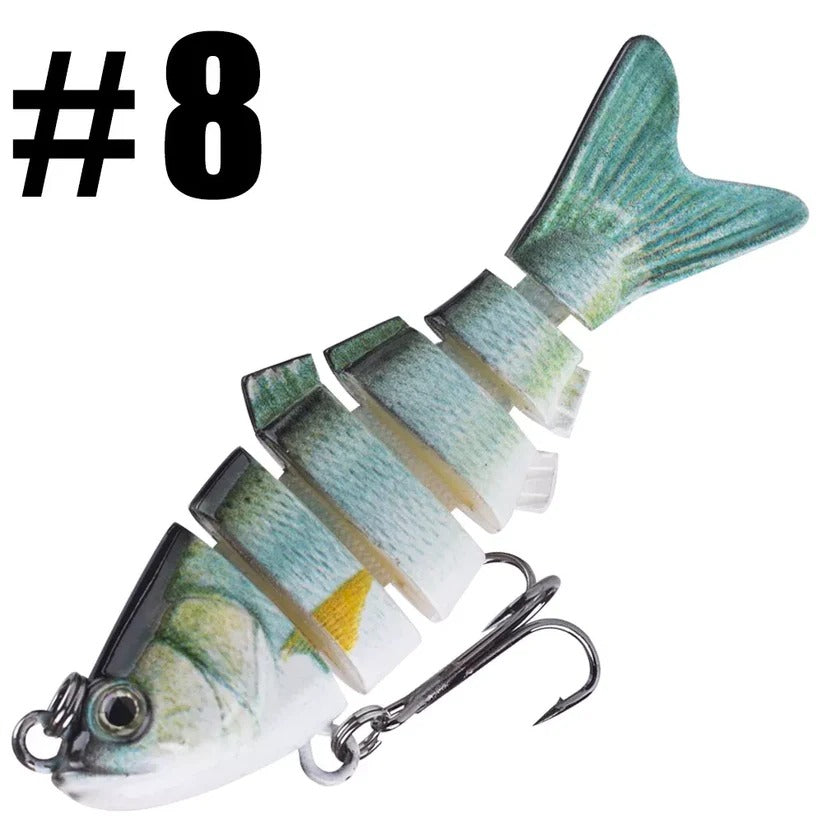Lifelike Multi-Jointed Fishing Swimbait