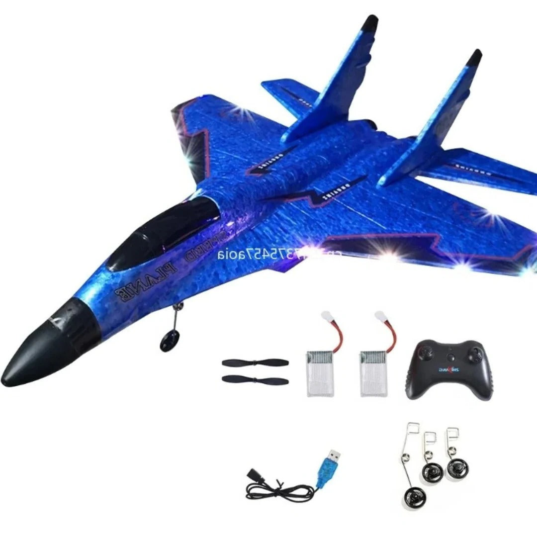 Robust Remote-Controlled Aircraft for Exciting Flight Adventures