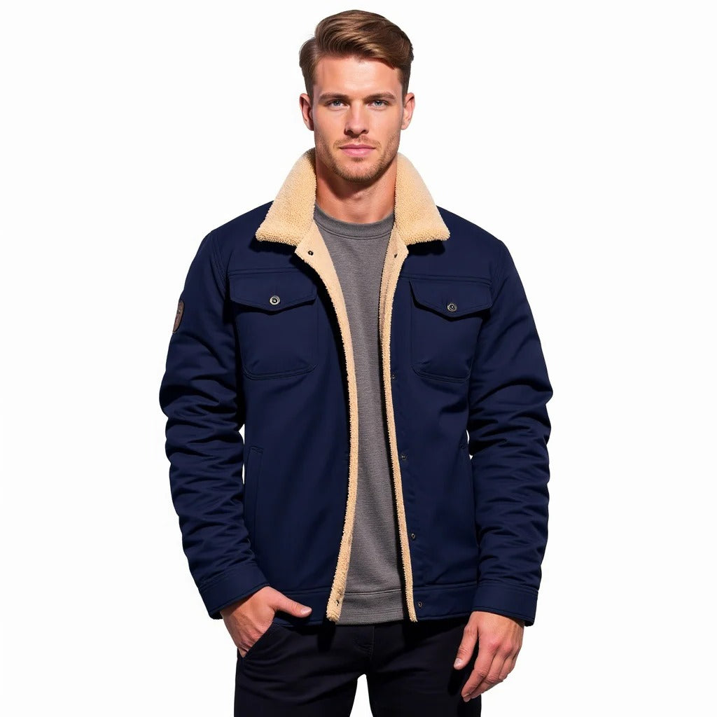 Classic Aviator Jacket for Men – Stylish Warmth This Winter