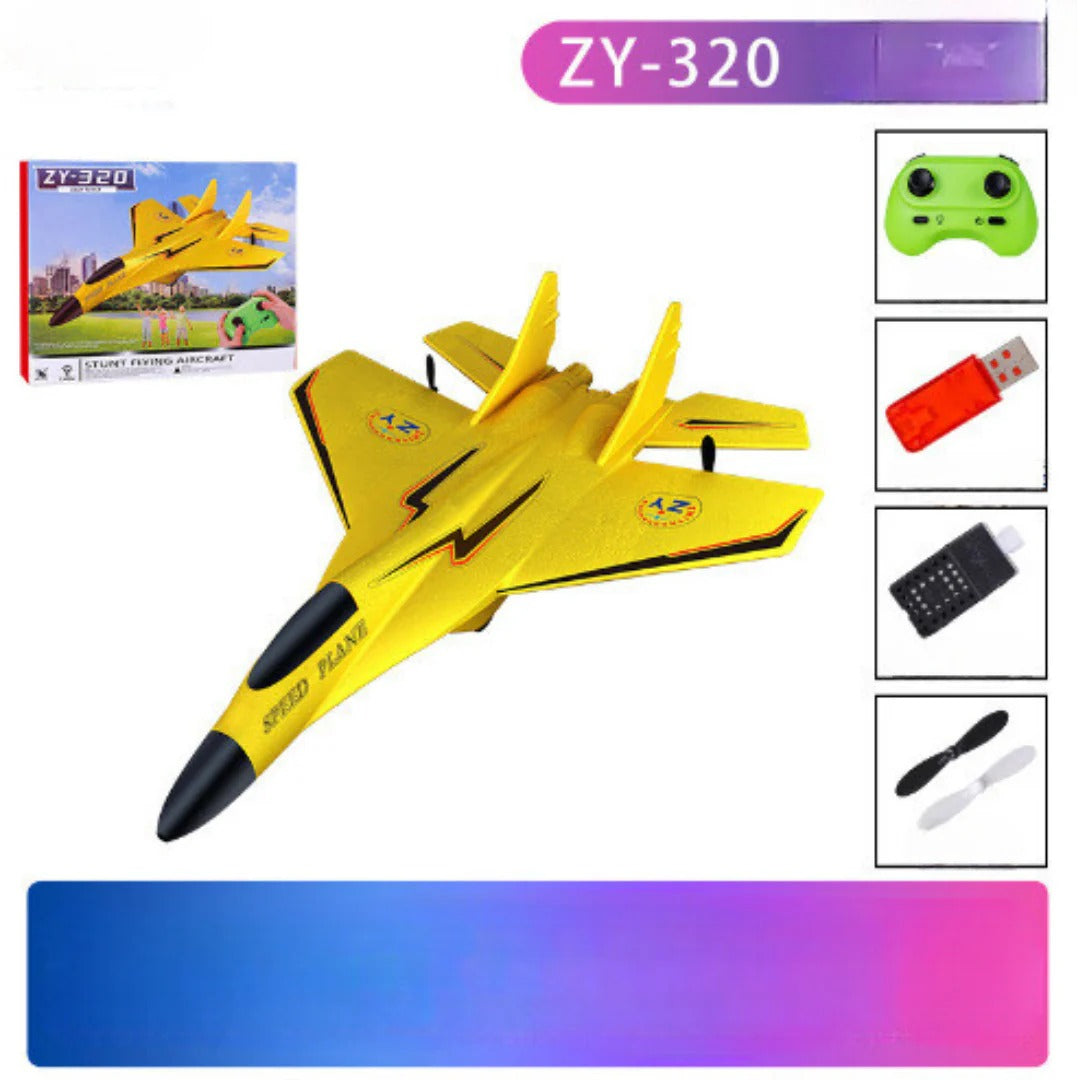 Robust Remote-Controlled Aircraft for Exciting Flight Adventures